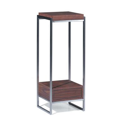 Scatola Pedestal - Dark Walnut