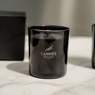 Personalized Scented Candle | Black Candle | with your Logo