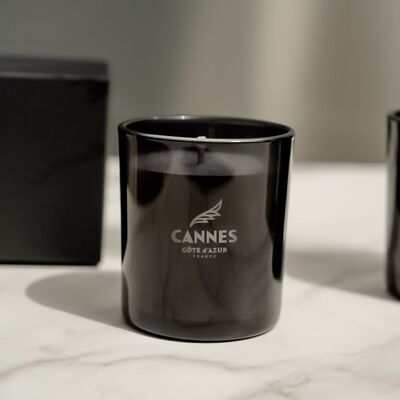 Personalized Scented Candle | Black Candle | with your Logo