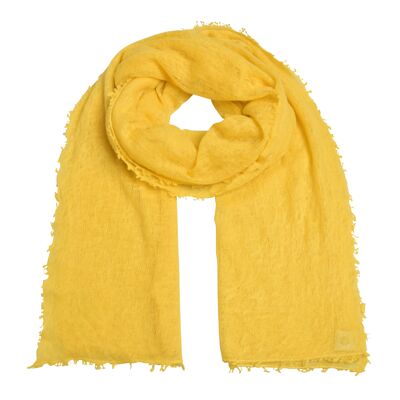 Cashmere scarf Feli-cs in Sunny