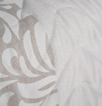 Couvre-Lit Jacquard Printemps Estoralis Pour Lit 135 Cms. PORTO Beige 3