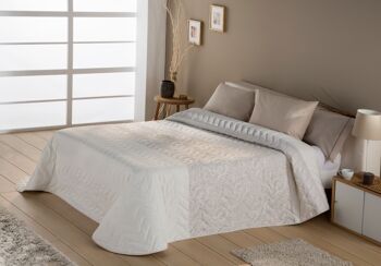 Couette Jacquard Estoralis Couette Pour Lit 135 Cms. BÉLO Beige 1