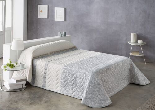 Edredon Conforter Jacquard Estoralis Para Cama De 135 Cms. NOVA Gris