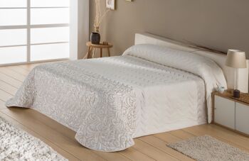 Couette Jacquard Estoralis Couette Pour Lit 135 Cms. PORTO Beige 1