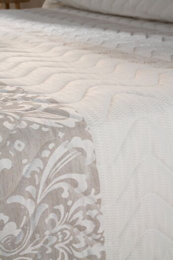 Couette Jacquard Estoralis Couette Pour Lit 180 Cms. NOVA Beige 2