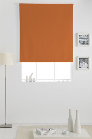 Store Enrouleur 100% Occultant Estoralis 110 x 230 cm. DRACARY'S Orange 2