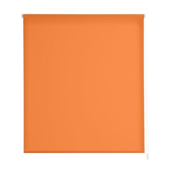 Store Enrouleur Lisse Translucide Estoralis 90 x 230 cm. Orange ARAL 1