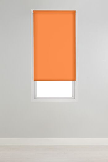 Store Enrouleur Lisse Translucide Estoralis 90 x 230 cm. Orange ARAL 4