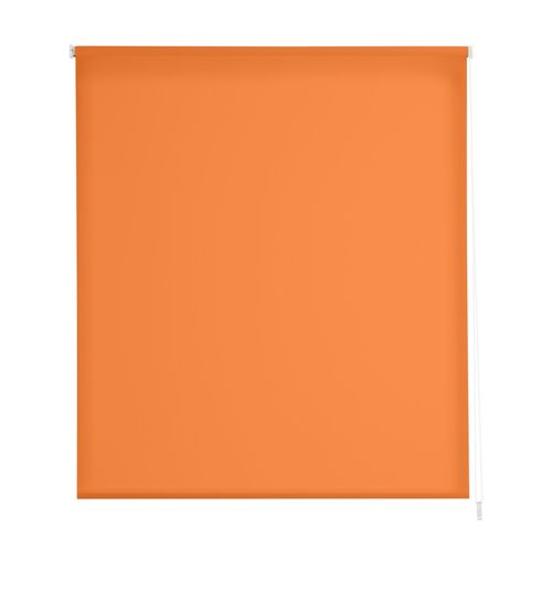 Estor Enrollable Translucido Liso Estoralis  170 x 230 cm. ARAL Naranja