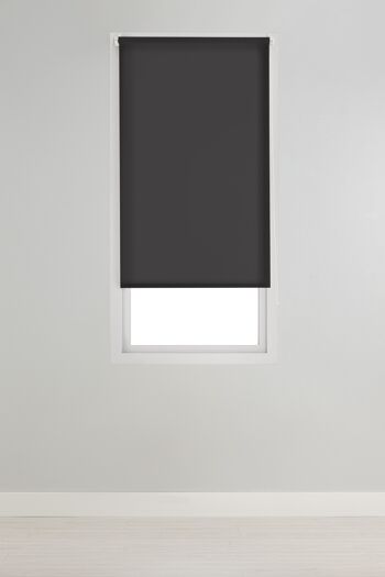Store Enrouleur Lisse Translucide Estoralis 180 x 230 cm. ARAL Anthracite 4