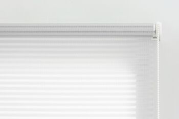 Store Enrouleur Translucide Grille Estoralis 90 x 190 cm. ROBERT Blanc 2