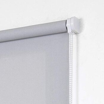 Store Technique Screen Roller 5% Ouverture Estoralis 150 x 230 cm. STANNIS Gris clair 1