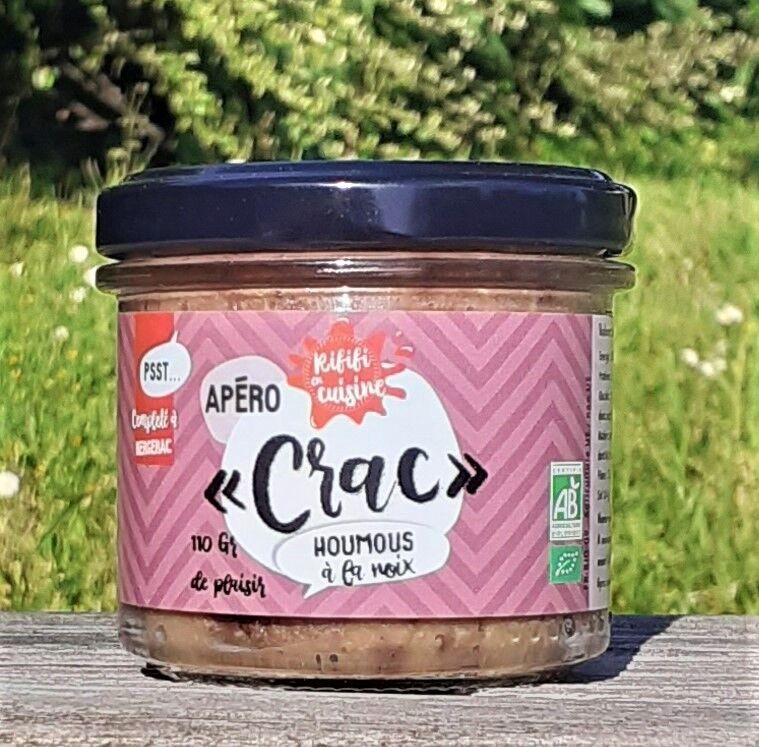 Hummus di ceci e noci