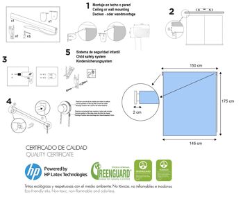 Impression Numérique Store Enrouleur Translucide Estoralis 150 x 175 cm. C-1190 5