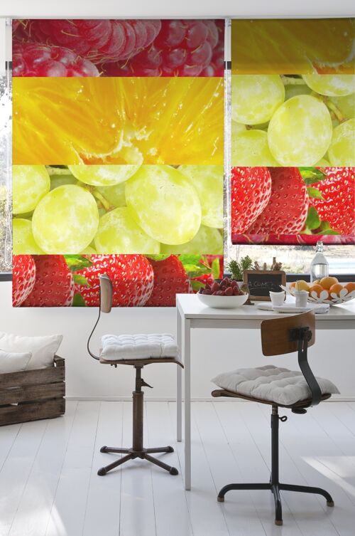 Estor Enrollable Transucido Impresion Digital Estoralis 110 x 175 cm.  C-1216