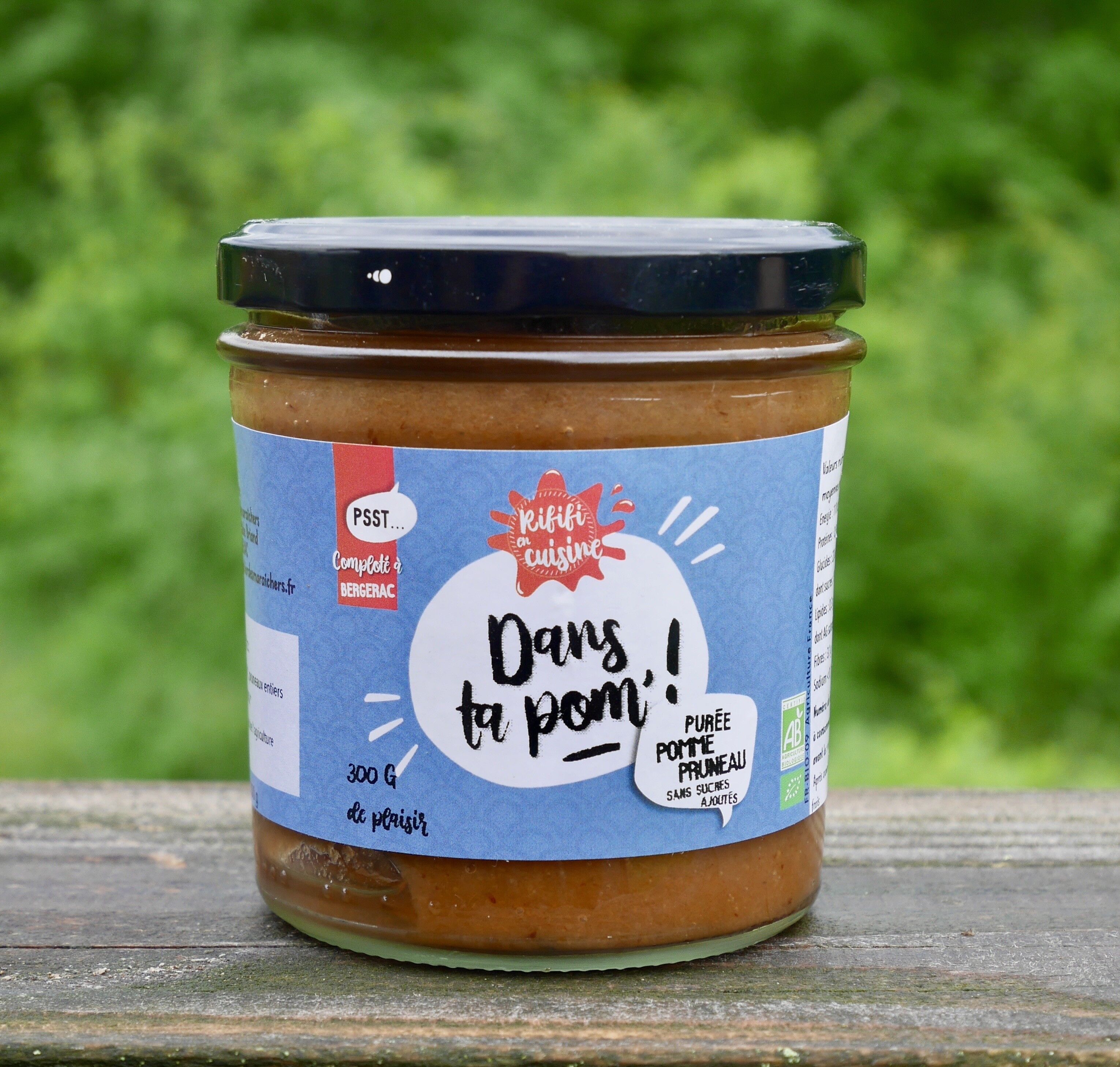 Bio-Apfel-Pflaumen-Kompott ohne Zuckerzusatz