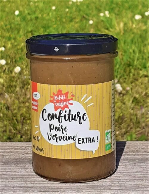 Confiture Poire verveine