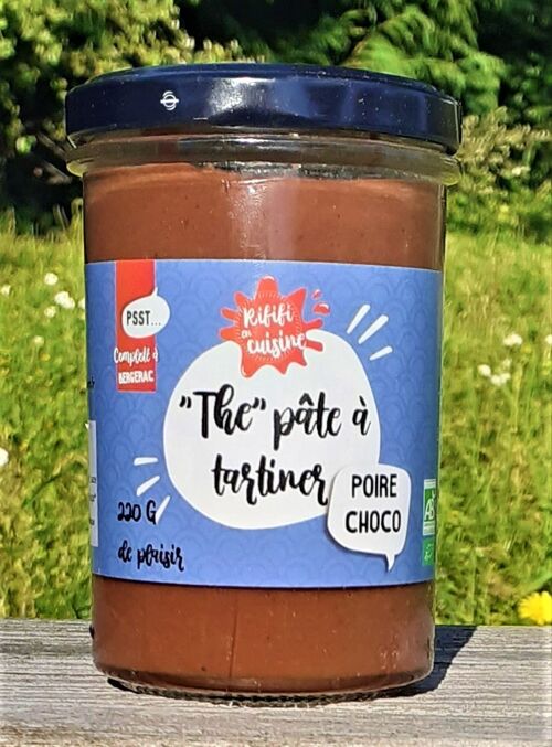 Pate à tartiner poire chocolat Bio