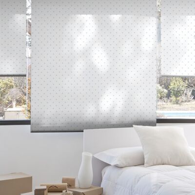 Translucent Roller Blind Digital Printing Estoralis 110 x 175 cm. MOTAS-1 Blue