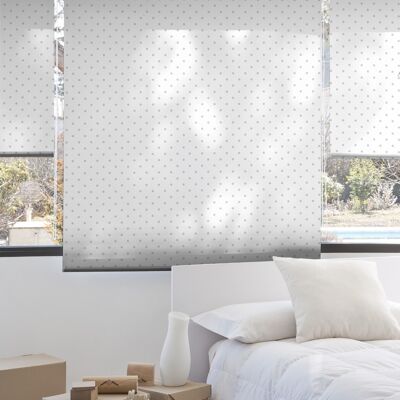 Translucent Roller Blind Digital Printing Estoralis 110 x 175 cm. MOTAS-1 Gray