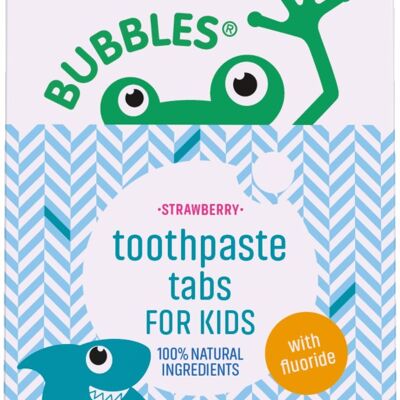 Pastiglie di dentifricio Bubbles - Con fluoro