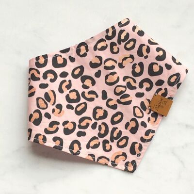 Mini Leopard Print Bandana