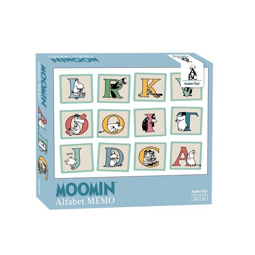 Moomin Alphabet Memo