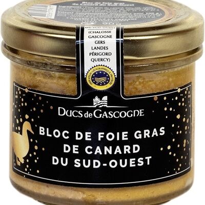 Blocco di foie gras d'anatra del sud-ovest - 90g