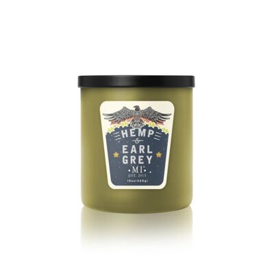 Duftkerze Hemp & Earl Grey - 425g