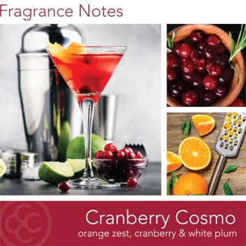 Bougie parfumée Cranberry Cosmo - 311g 2