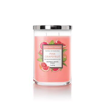 Bougie parfumée Pamplemousse Rose - 311g 1