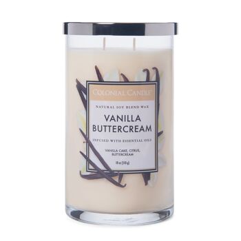 Bougie Parfumée Vanille Crème au Beurre - 538g 1