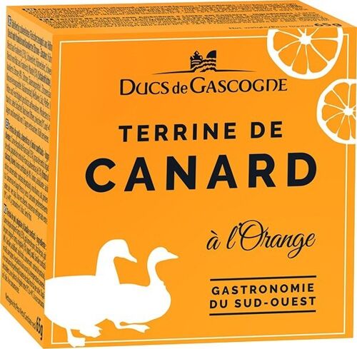 Terrine de canard à l'orange