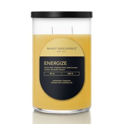 Scented candle Energize 623g