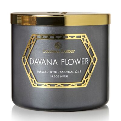 Vela perfumada Flor de Davana - 411g