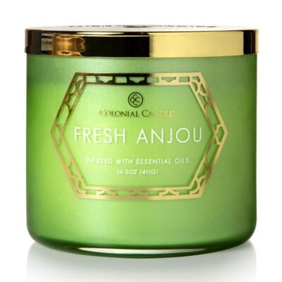 Scented candle Fresh Anjou - 411g