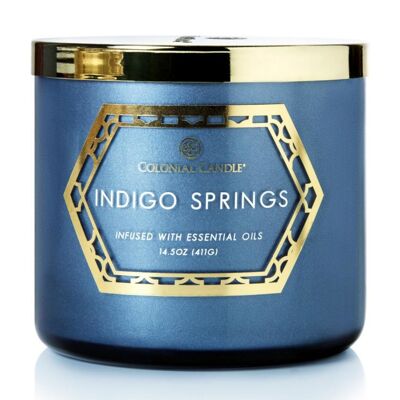 Vela perfumada Indigo Springs - 411g