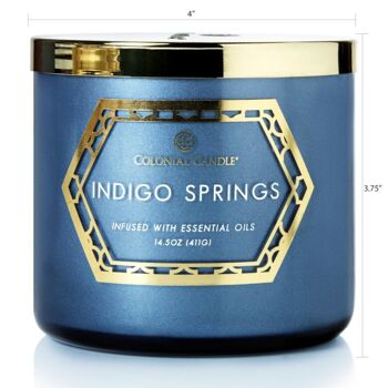 Bougie parfumée Indigo Springs - 411g 3