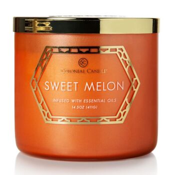 Bougie parfumée Sweet Melon - 411g 1