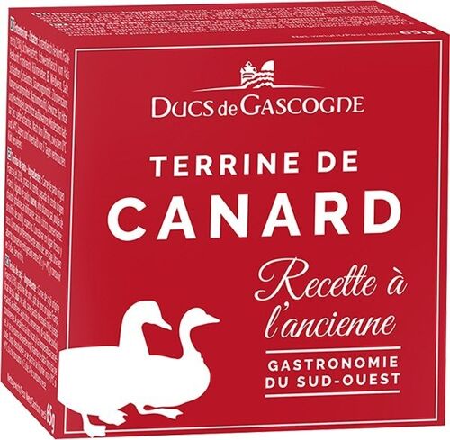 Terrine de Canard recette à l'ancienne - 65g