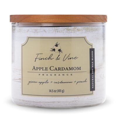 Bougie parfumée Pomme Cardamome - 411g