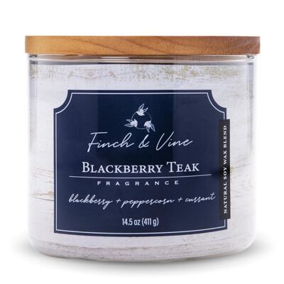 Scented candle Blackberry Teak - 411g