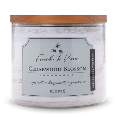 Scented candle Cedarwood Blossom - 411g
