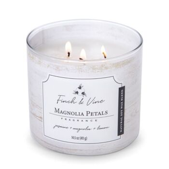 Bougie parfumée Pétales de Magnolia - 411g 2