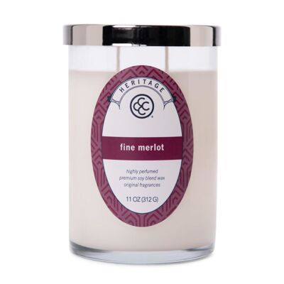 Scented candle Fine Merlot - 312g