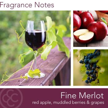 Bougie parfumée Fine Merlot - 312g 4