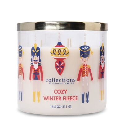 Scented candle Cozy Winter Fleece - 411g