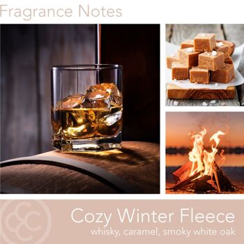 Bougie parfumée Cosy Winter Fleece - 411g 4