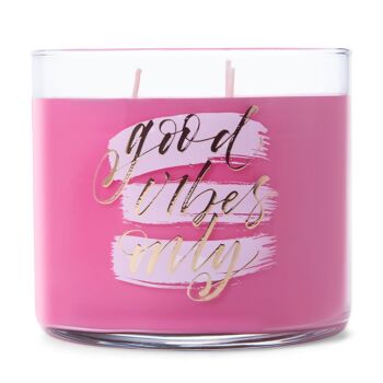 Bougie parfumée Good Vibes Only - 411g 2