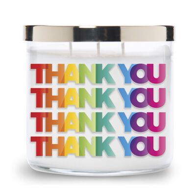 Scented candle Thank You - 411g